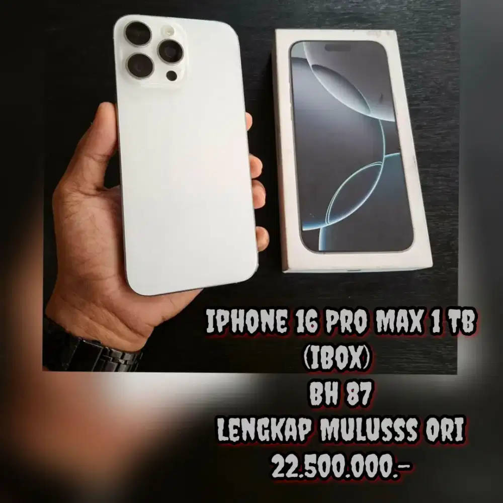 Iphone 16 Pro Max 1 Tb (iBox) Bh 87