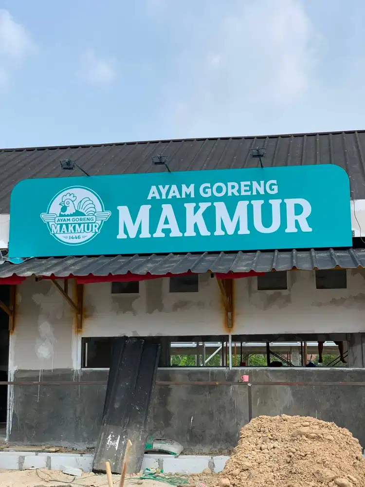 Billboard | Papan nama | Reklame | Huruf timbul | Neon box | murah