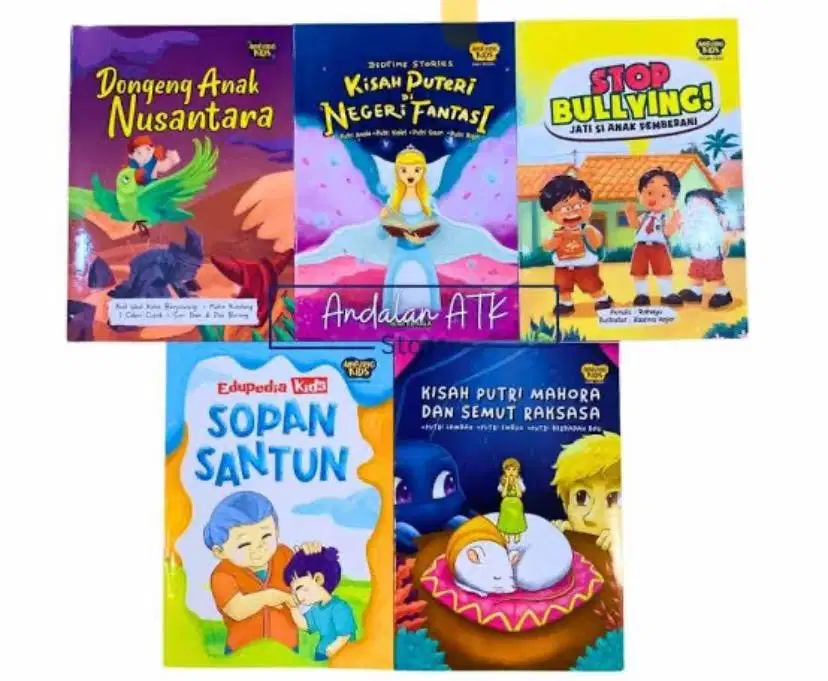 buku anak anak bekas mulus no minus