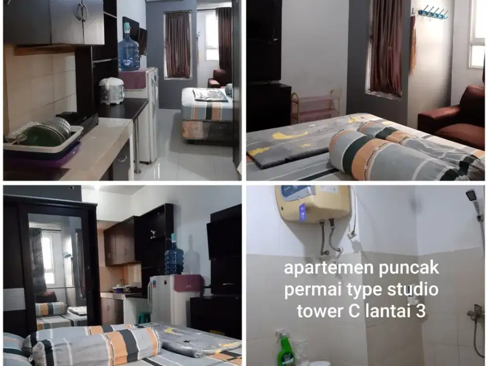 Disewakan Apartemen Puncak Permai Type Studio