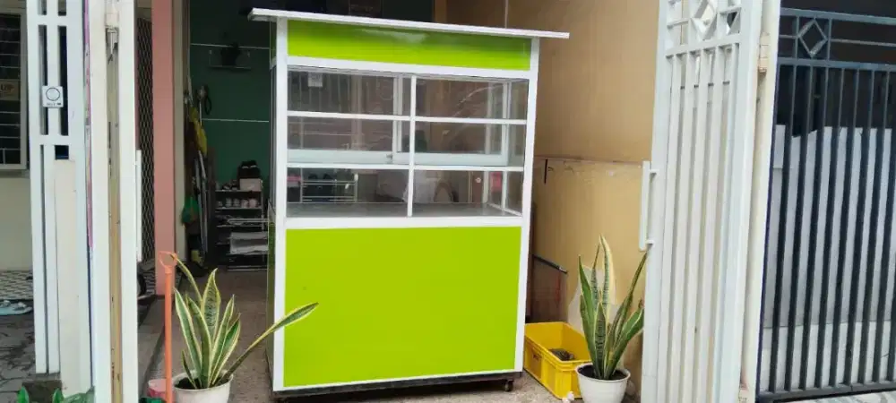 Dijual rombong UK 120x170x50 bagus