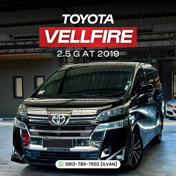 Toyota Vellfire 2.5 G 2019 AT MATIC