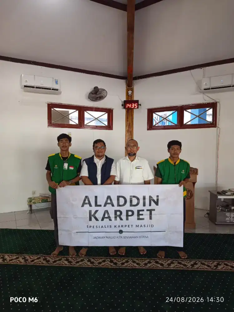 Jual karpet Masjid type Al Namaz ketebalan 13mm