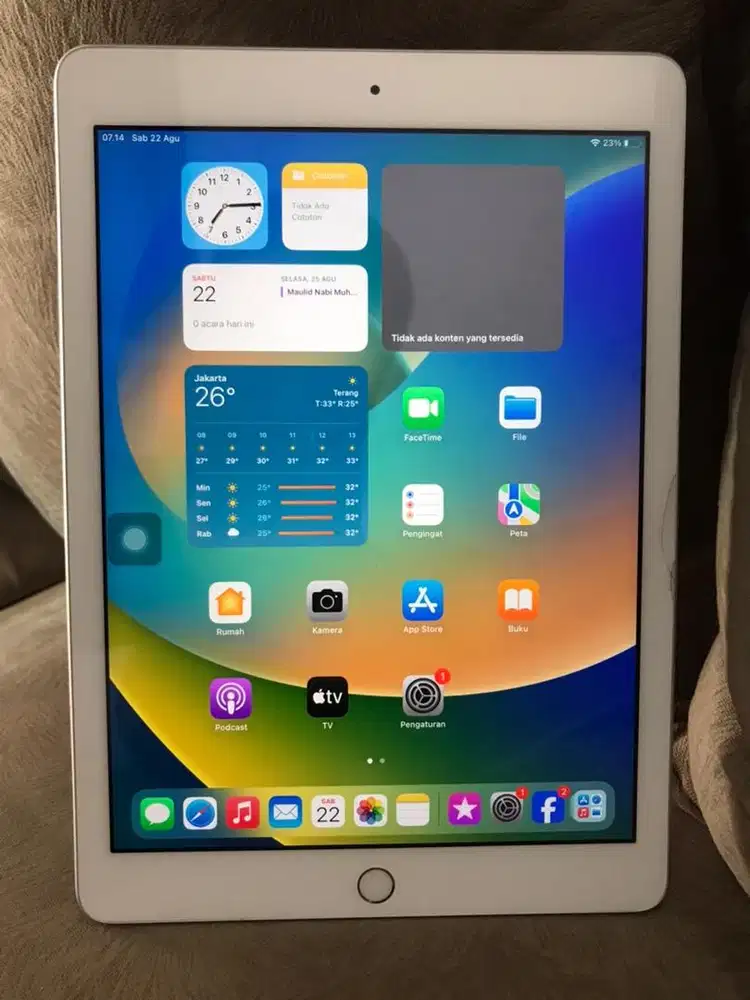 iPad Generasi 5 32GB Silver Wifi Only