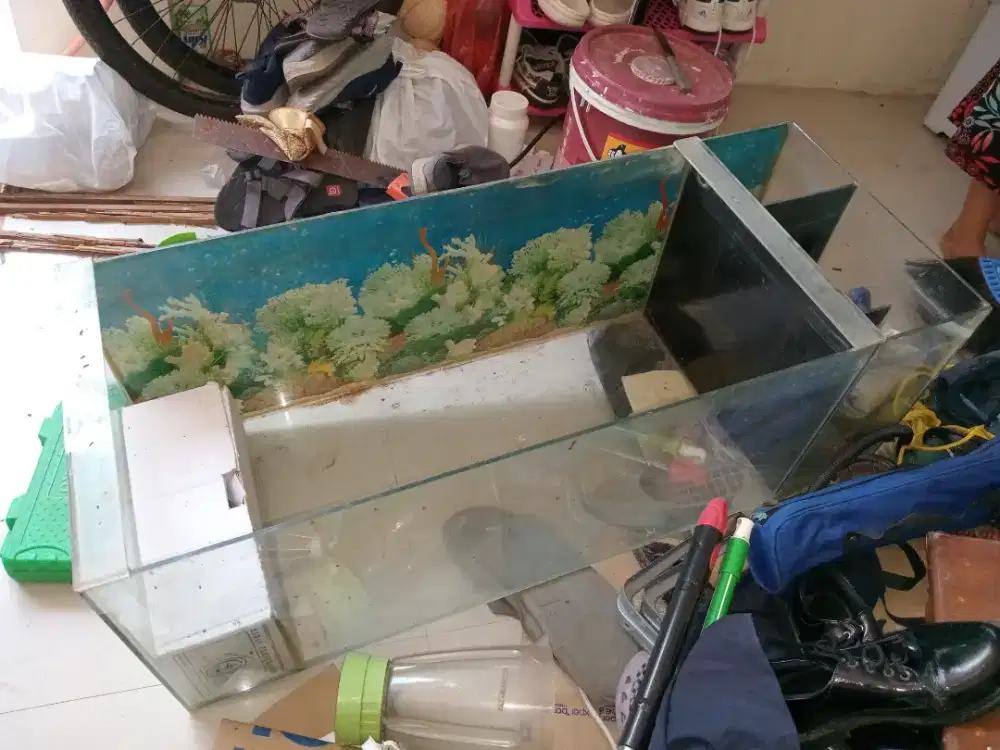 Dijual aquarium 40x100 cm
