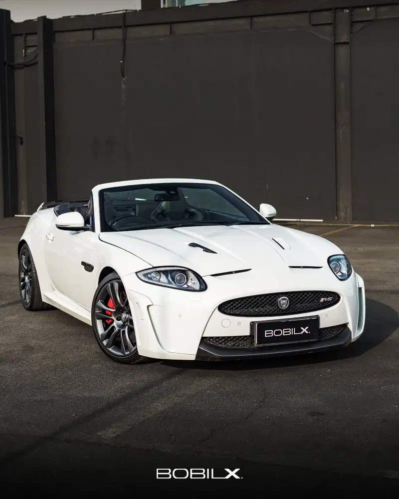NIK 2013 Jaguar XKR-S 5.0 Convertible White on Black