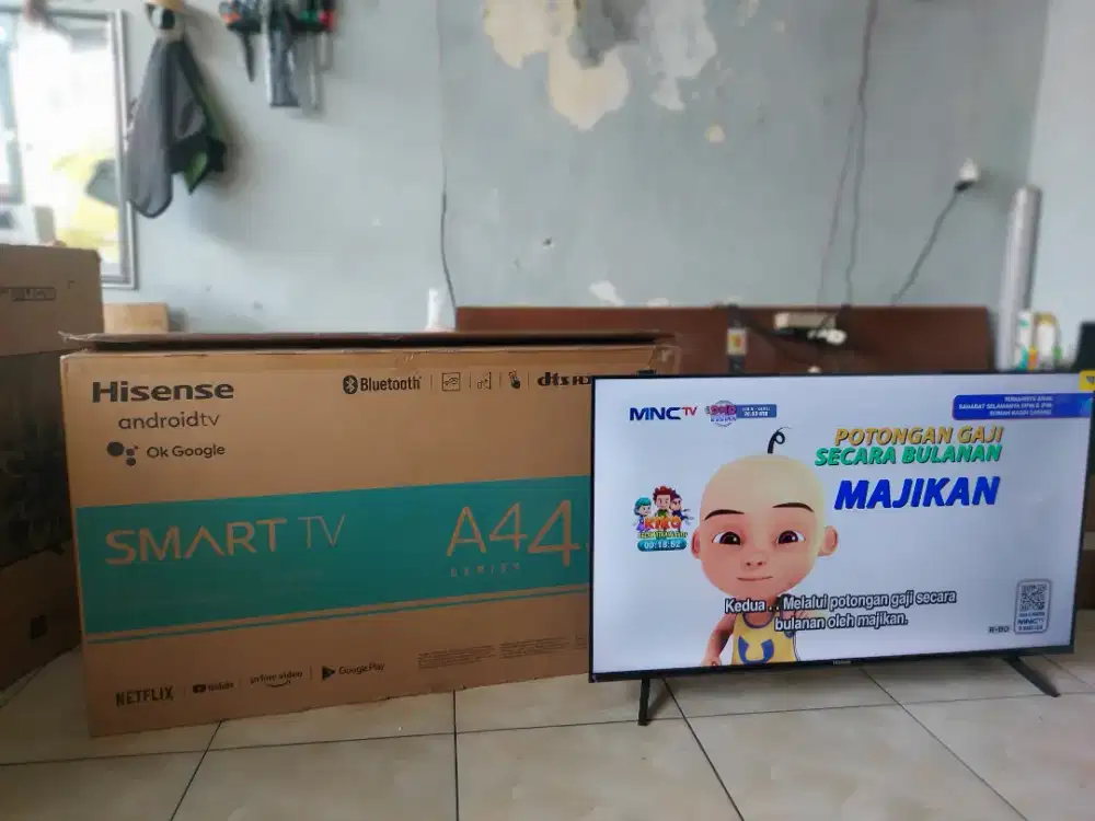 Jual tv led 43in hisense android