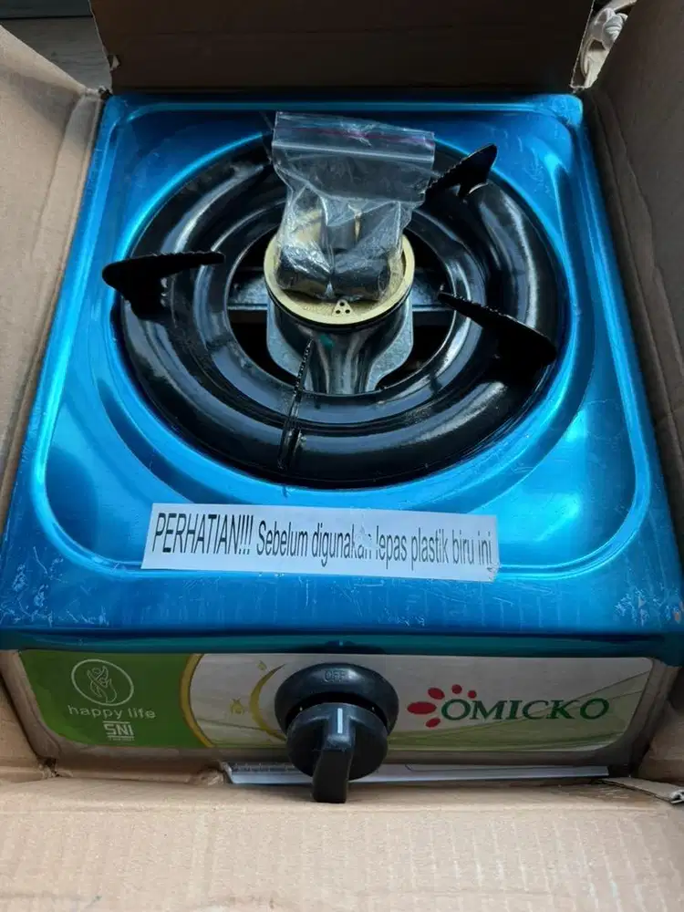 Kompor Omicko 1 Tungku (Baru, open dus aja, salah beli)