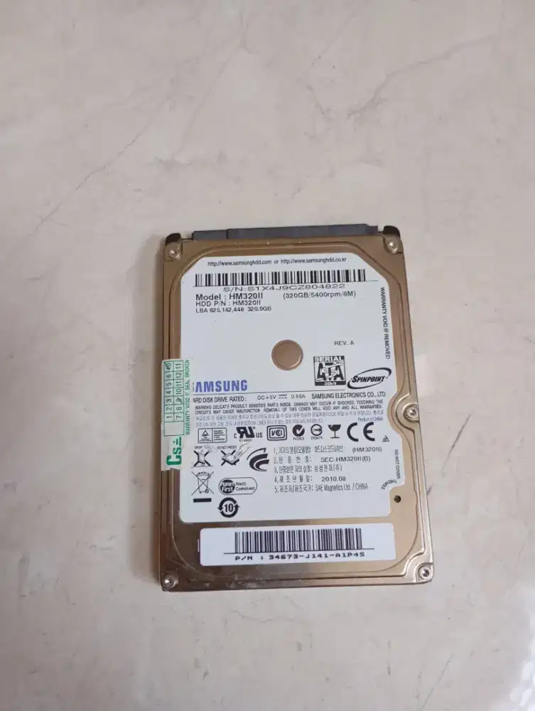Hardisk Laptop 320GB
