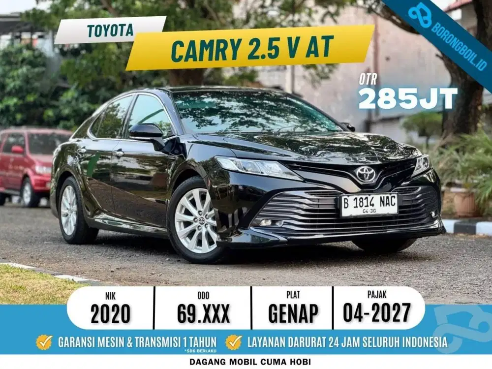 Camry 2.5 V at 2020 Hitam