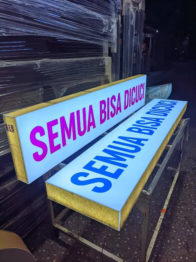 Custom neon box | acrylic | papan nama | letters sign | murah