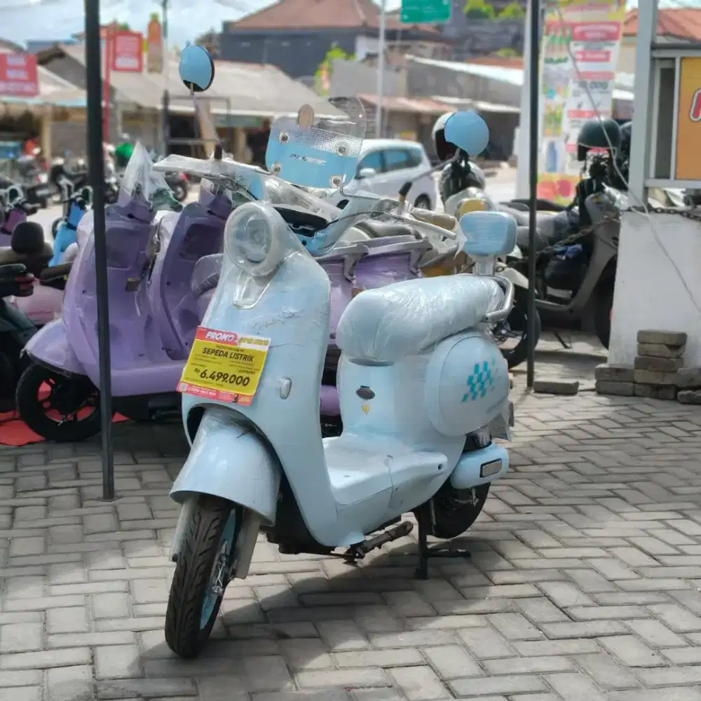 SEPEDA LISTRIK OBRAL MIRAH BISA COD GRATIS ONGKIR