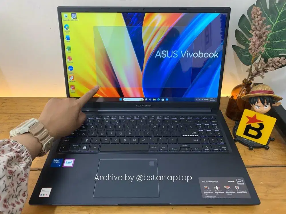 Laptop Touchscreen Asus Vivobook 15 A1504VA Intel Core 5 120U RAM 8