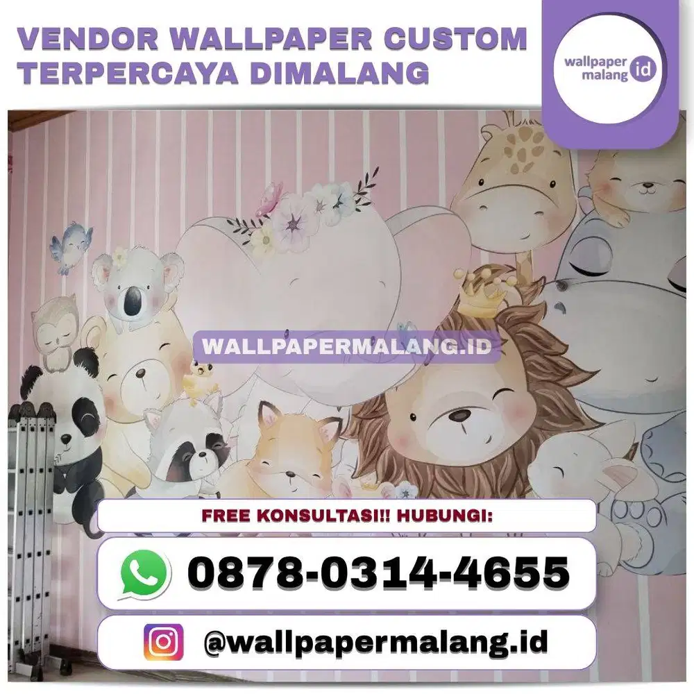 VENDOR WALLPAPER CUSTOM TERPERCAYA DI MALANG