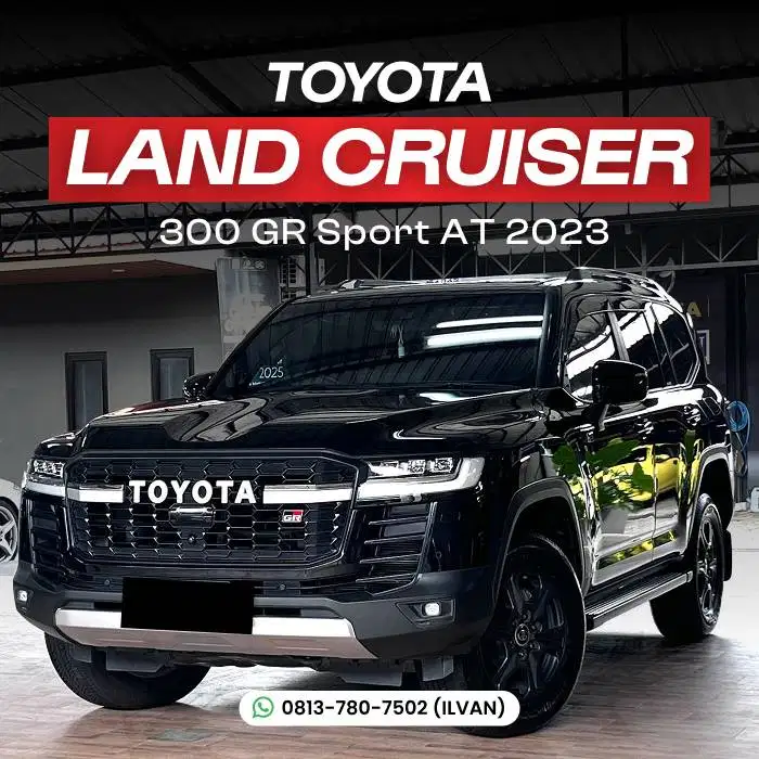Toyota Land Cruiser 300 GR Sport 2023 AT MATIC