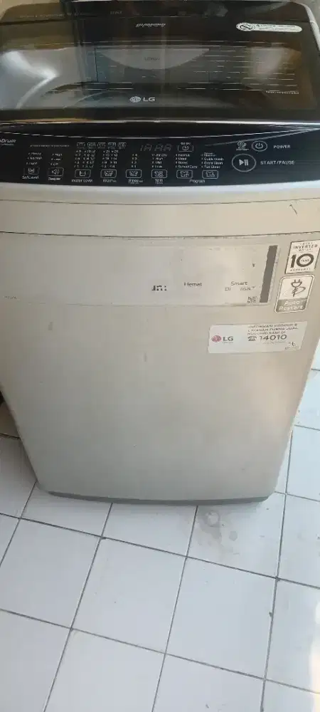 Jual mesin cuci LG smart inverter 9kg
