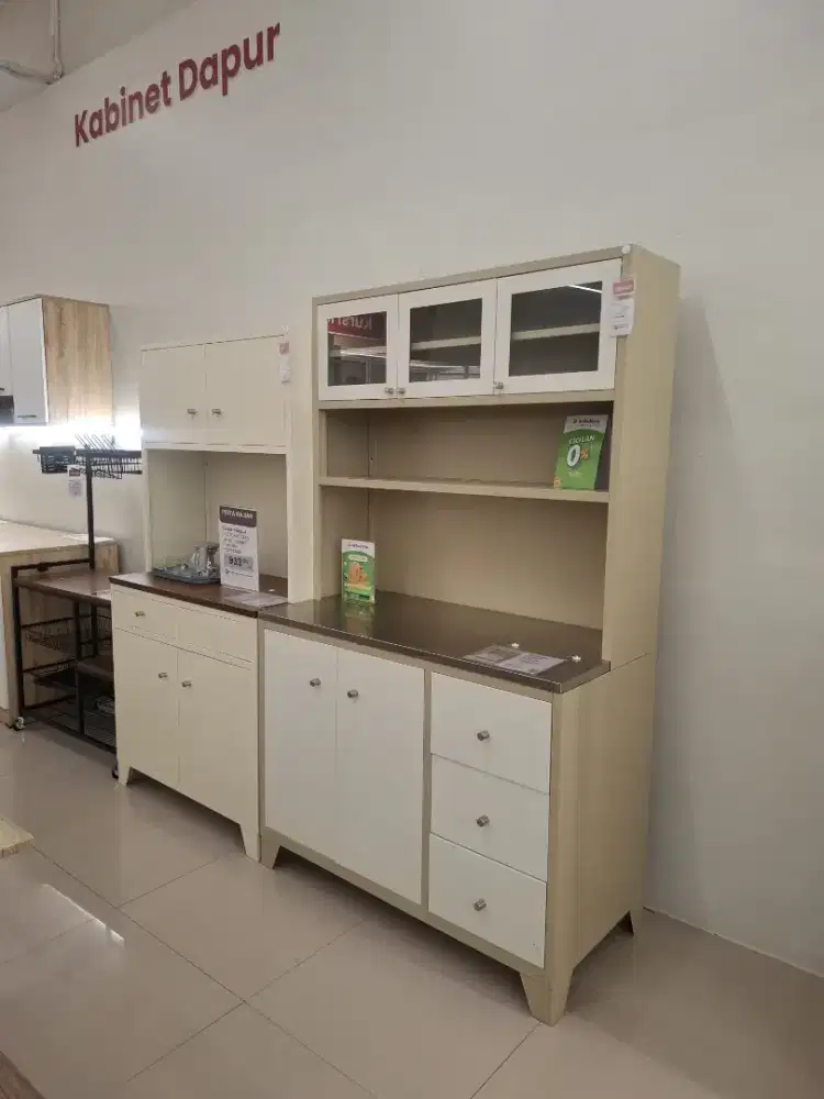 LEMARI BESI STAINLESS BIA CICIL 0%