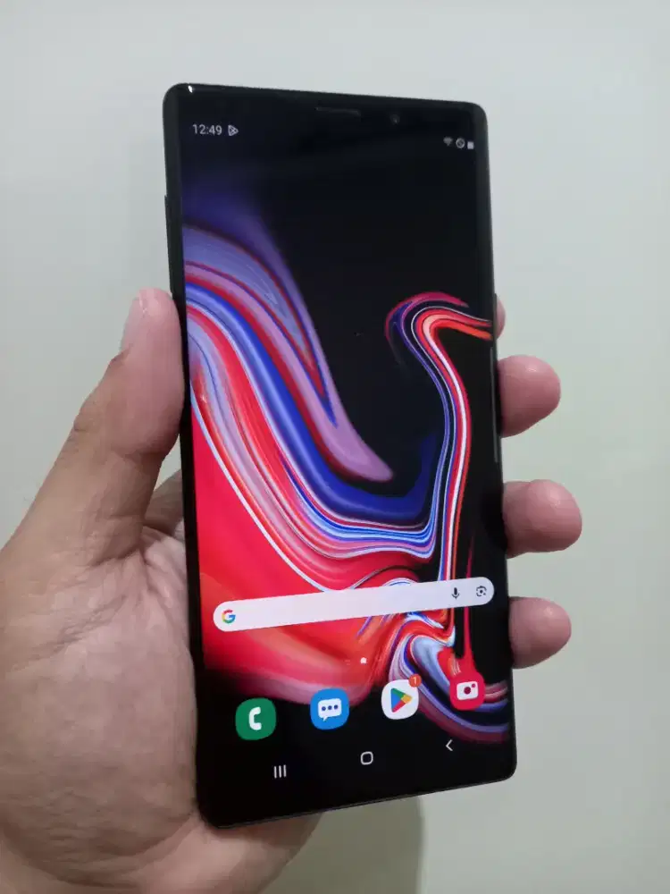 Samsung Galaxy Note 9 Ram 6/128Gb Batangan ex inter sinyal keblok aja