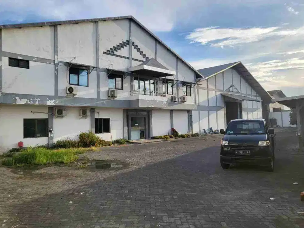 JUAL BANGUNAN EX PABRIK NOL JALAN RAYA KANDANGAN GRESIK JAWA TIMUR