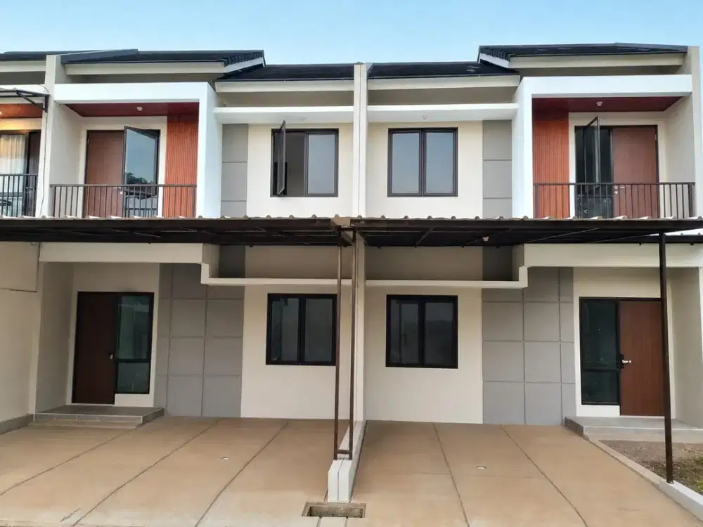 Rumah serpong village one termurah sePamulang KPR DP 0%