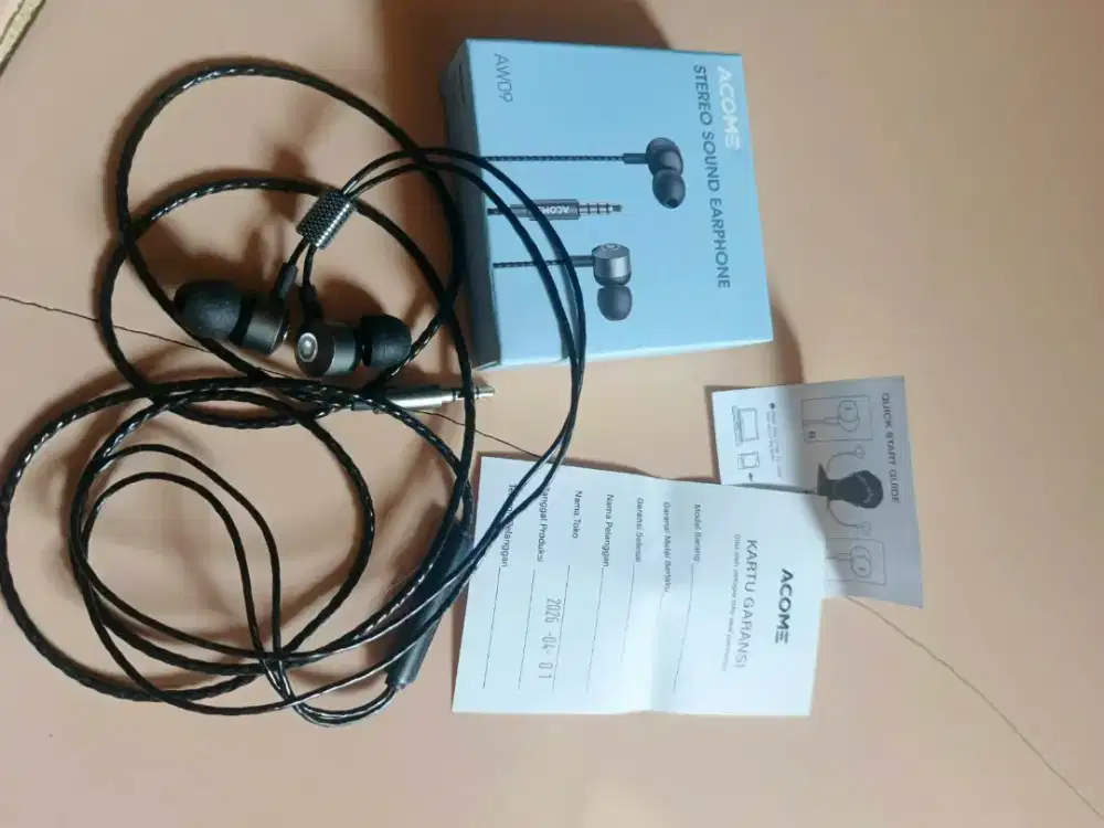 Earphone Metal Ringan