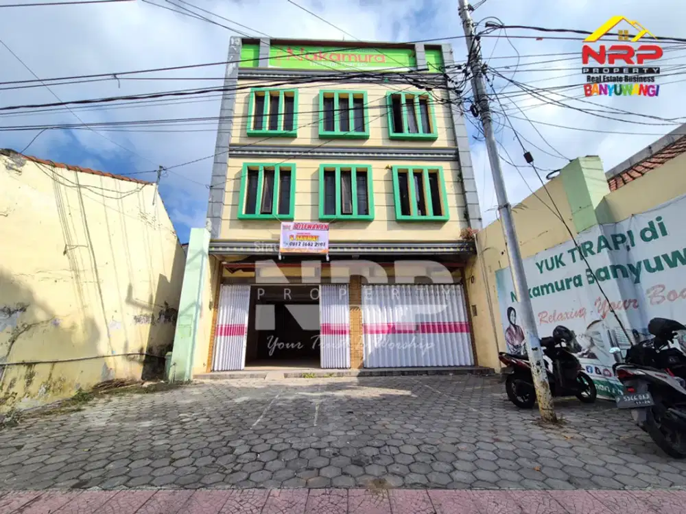 Disewakan Ruko 3 Lantai di Pakis - Banyuwangi Kota