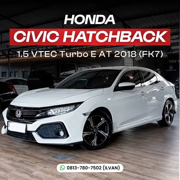 Honda Civic Hatchback 1.5 VTEC Turbo E 2018 AT MATIC (FK7)