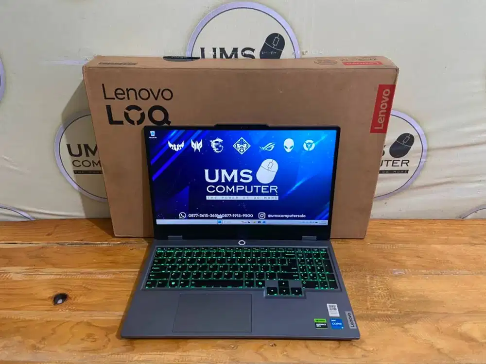 LENOVO LOQ 15IRX9 CORE I5 13450HX Ram 12GB SSD 512GB RTX3050