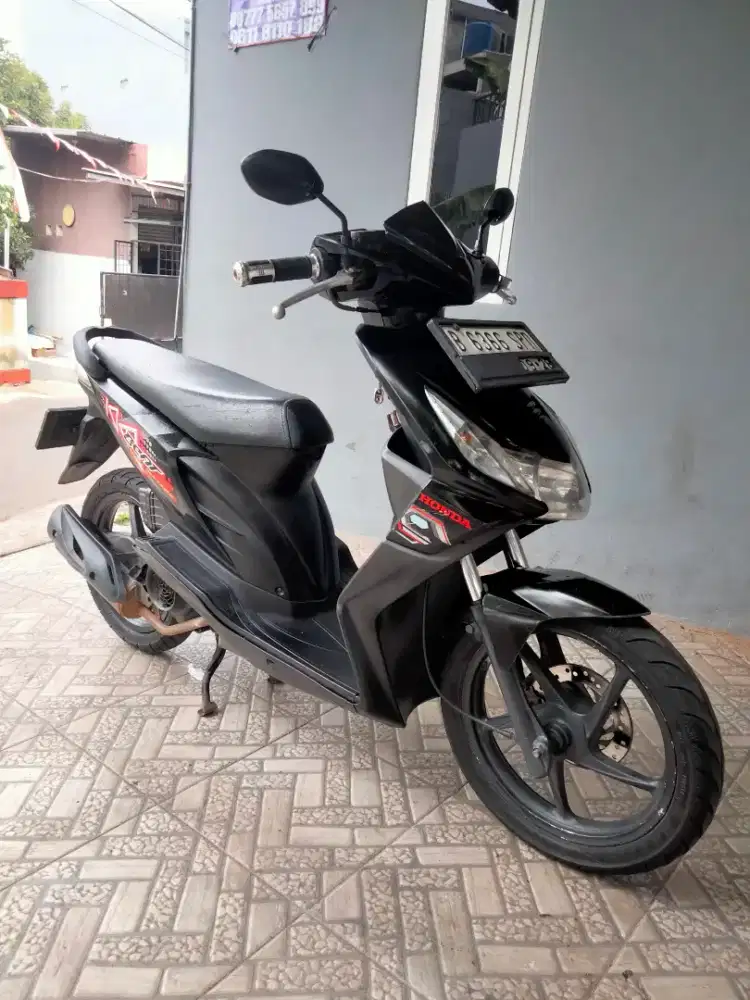 Honda Beat karburator tahun 2008 siap pakai