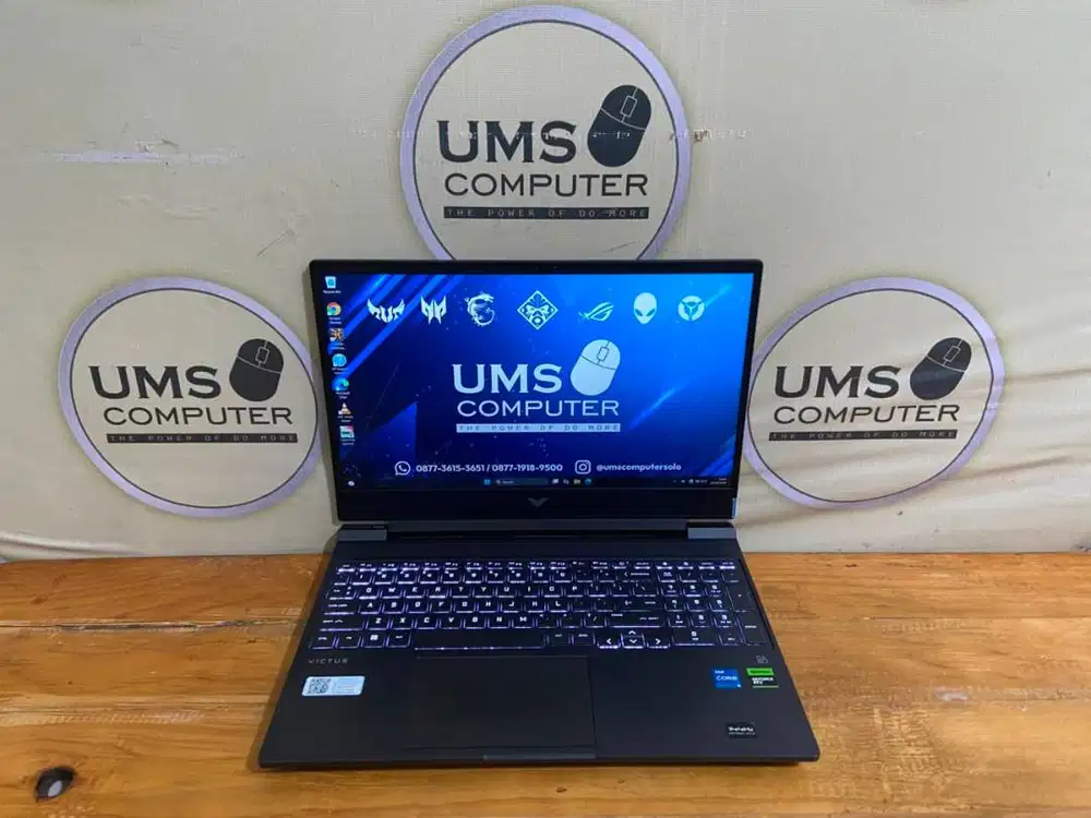 HP VICTUS 15 FA1666TX CORE I5 12450H Ram 16GB SSD 512GB RTX2050