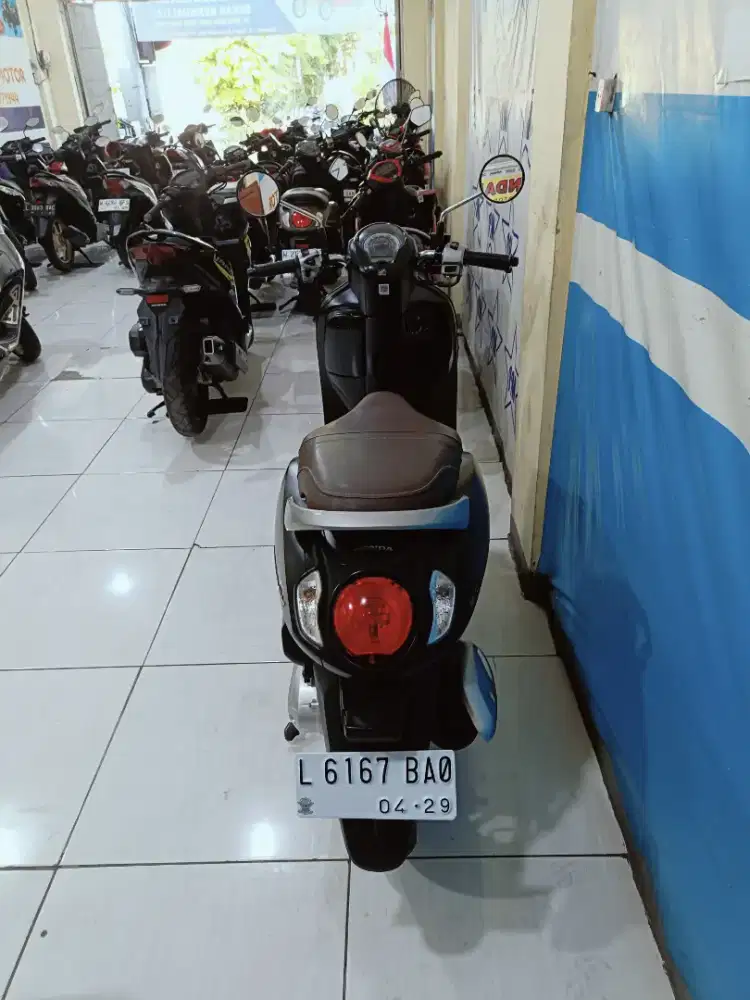 Hitam doff HONDA SCOOPY ESP STYLISH PRESTIGE KEYLLES REMOT 2024