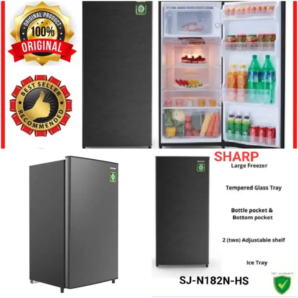 Dijual kulkas sharp 1 pintu