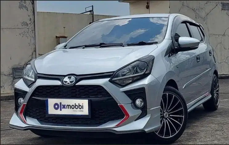 TDP 7, JT Toyota Agya 1.2 G TRD Sportivo Bensin-MT Silver 2021