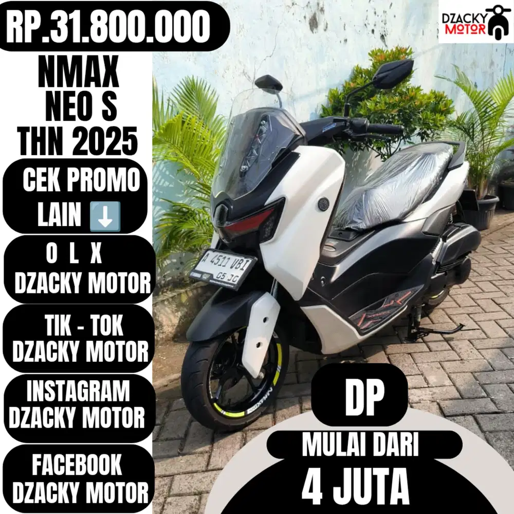 NMAX NEO S 2025 SECOND LIKE NEW