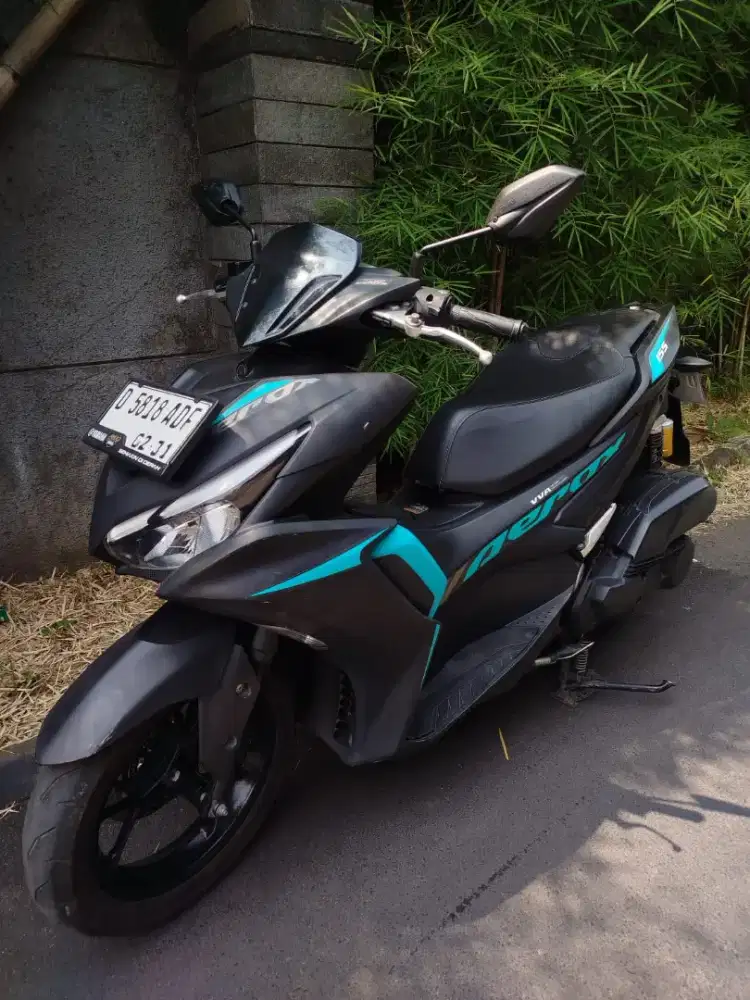 yamaha aerox vva  tahun 2021 istimewa km 33 rb kodya pajak isi kunci 2