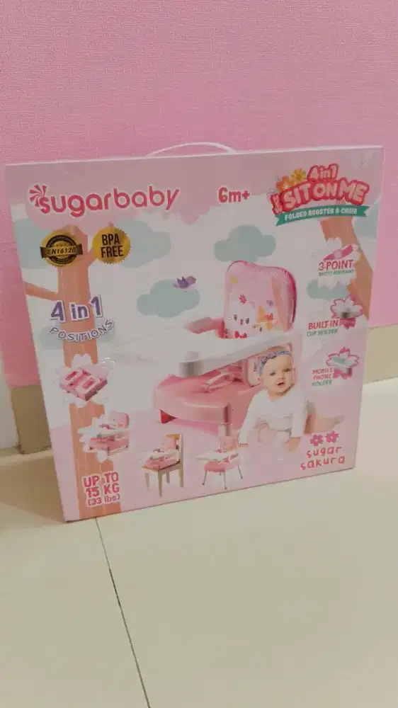 Sugar Baby Kursi Makan Bayi free bonus