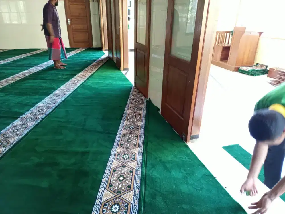 Karpet Masjid Halus Semi Import - Elmaz 12mm - Gratis Pasang