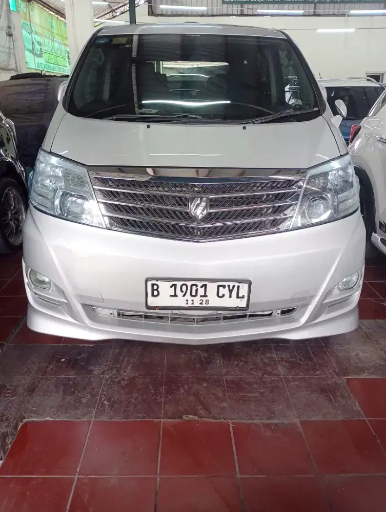 Toyota Alphard 2.4 G AT 2007 Silver