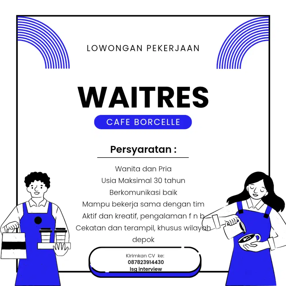 lowongan kerja pria dan wanita