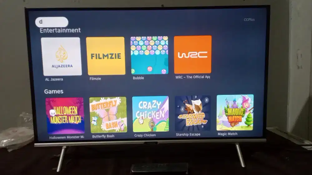 Tv led coocaa smart digital 32inchi