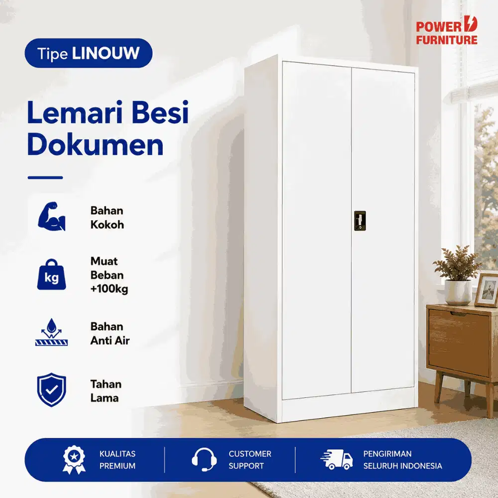 Tipe LINOUW - Lemari File Besi | Lemari Kabinet | Lemari Arsip Kantor