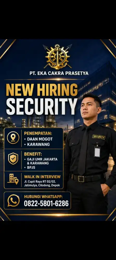 Dibutuhkan security