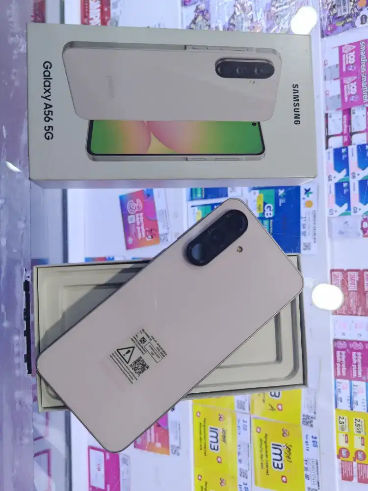 Samsung Galaxy A56 5G ram 12 internal 256 lengkap ori resmi Murmer