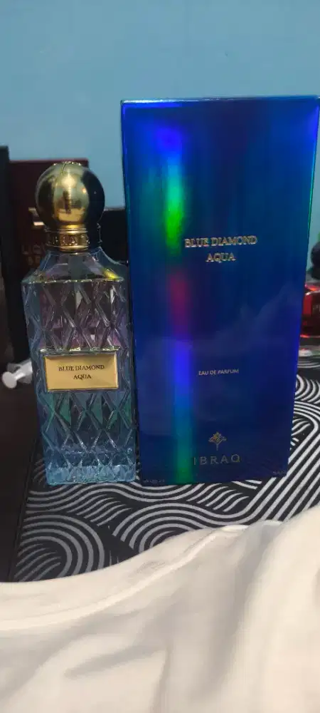 Preloved Parfum IBRAQ BLUE DIAMOND AQUA 150ml