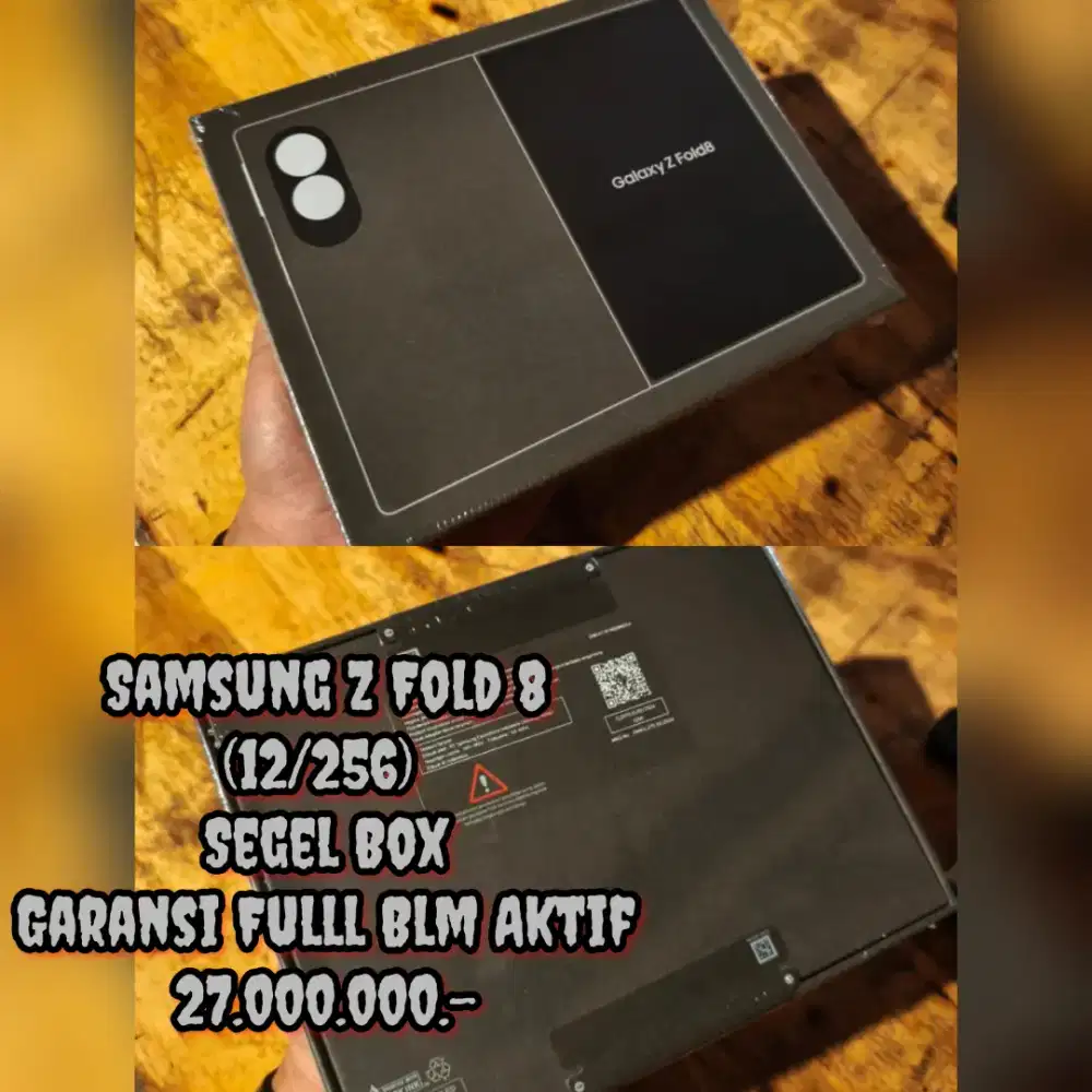 Samsung Z Fold 8 (12/256) Segel Box