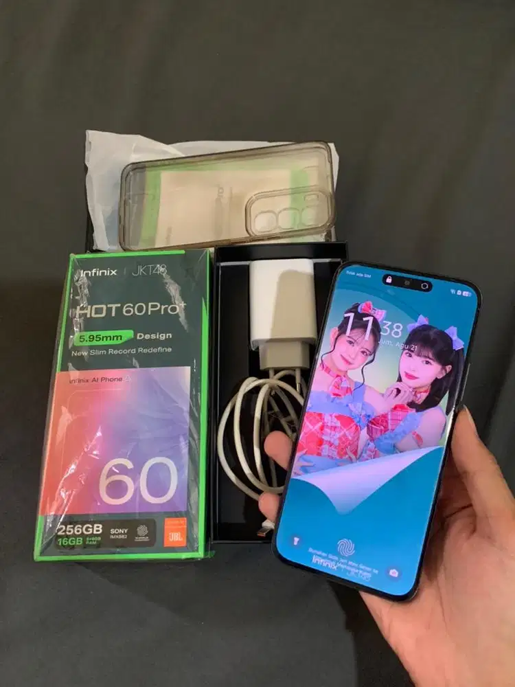 infinix hot 60 pro plus 8+8/256 fullset