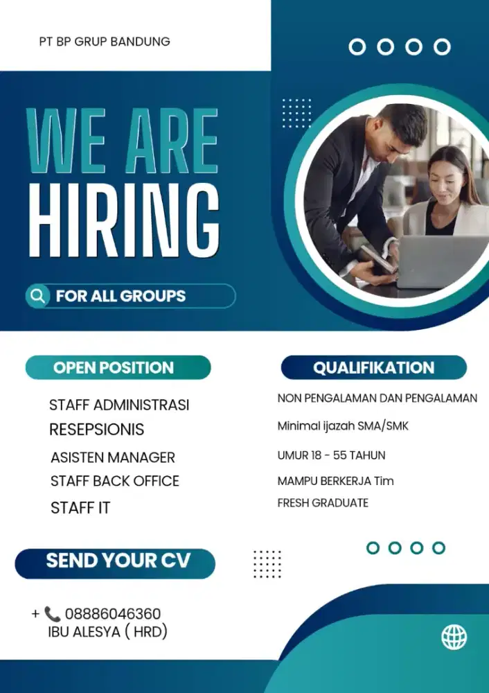 INFO LOKER BANDUNG RAYA