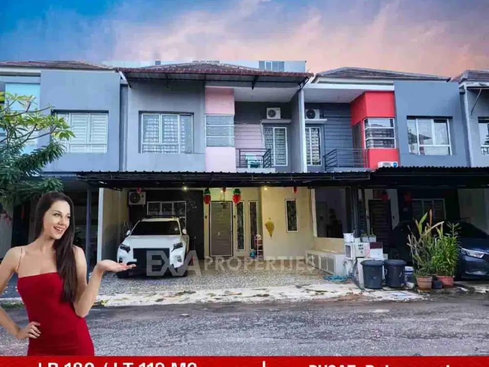dijual cepat rumah 2lt siap huni full furnished Livia Batam center.