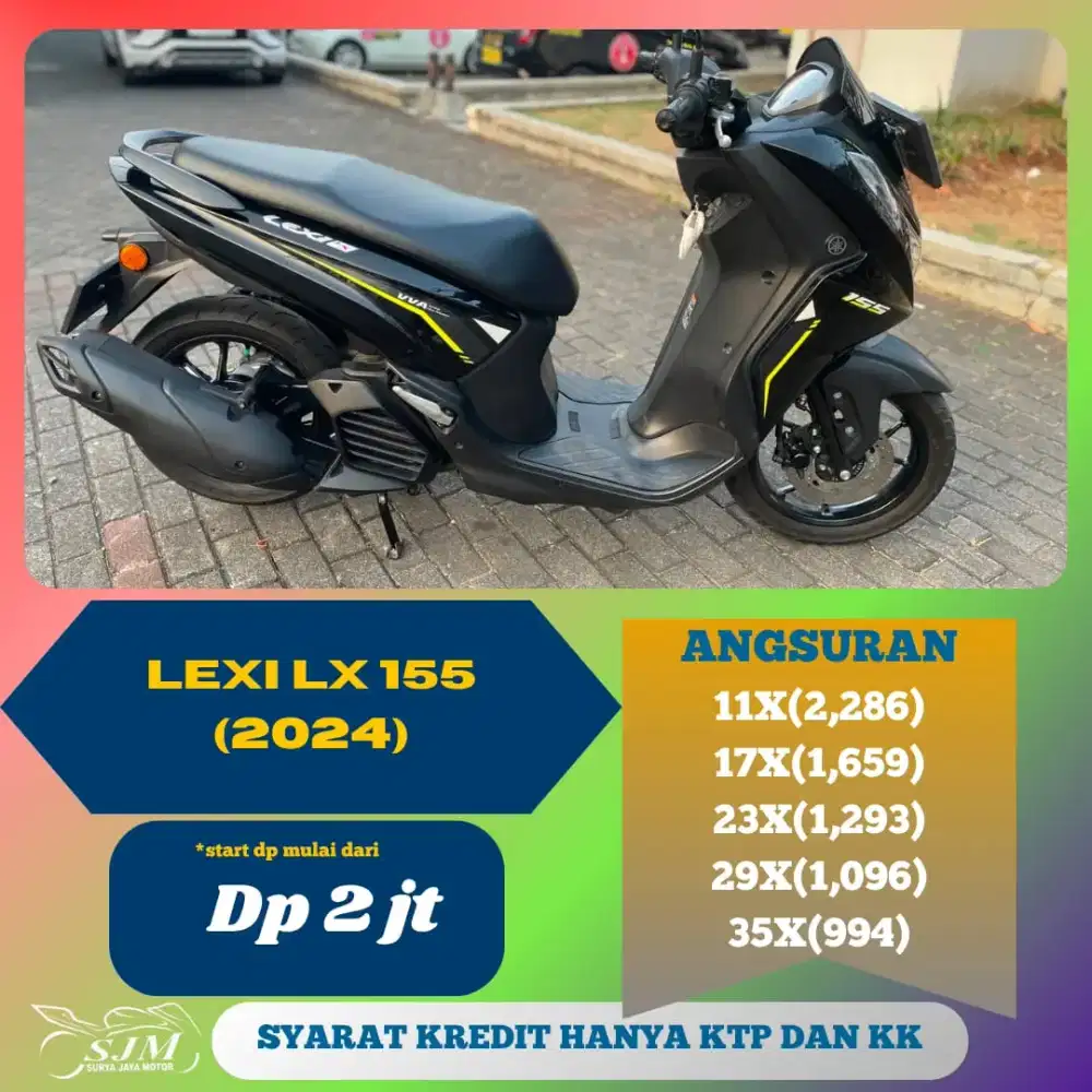 YAMAHA LEXI LX 155 2024 JUAL CEPAT