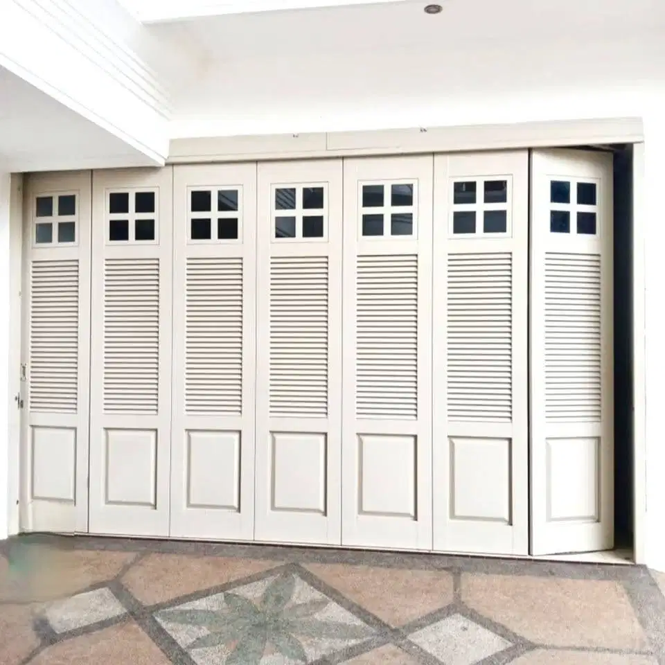 Pintu garasi handerson model sliding nikung/lipat